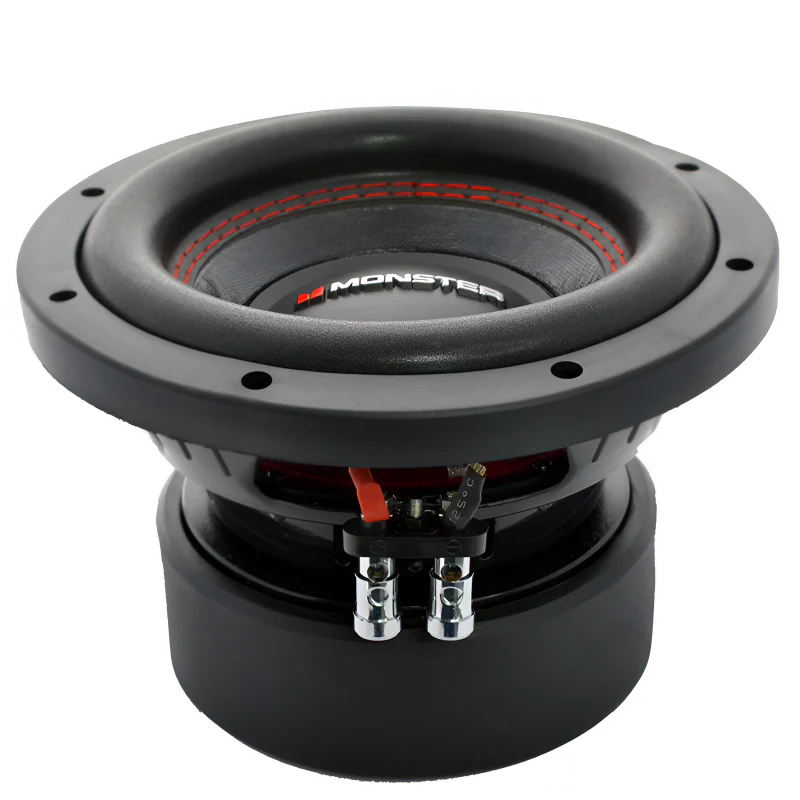 Monster SWE801 8″ 500W RMS Subwoofer DVC 4-Ohm