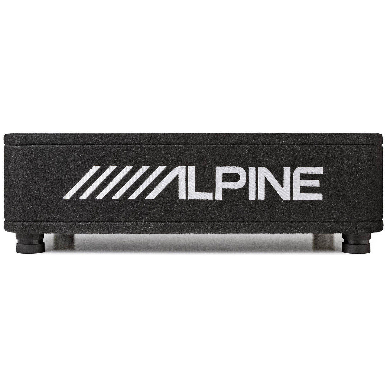 Alpine S2-A60M S-Series Class-D Amp & RS-SB10 Single 10” R-Series Shallow Preloaded Subwoofer Enclosure
