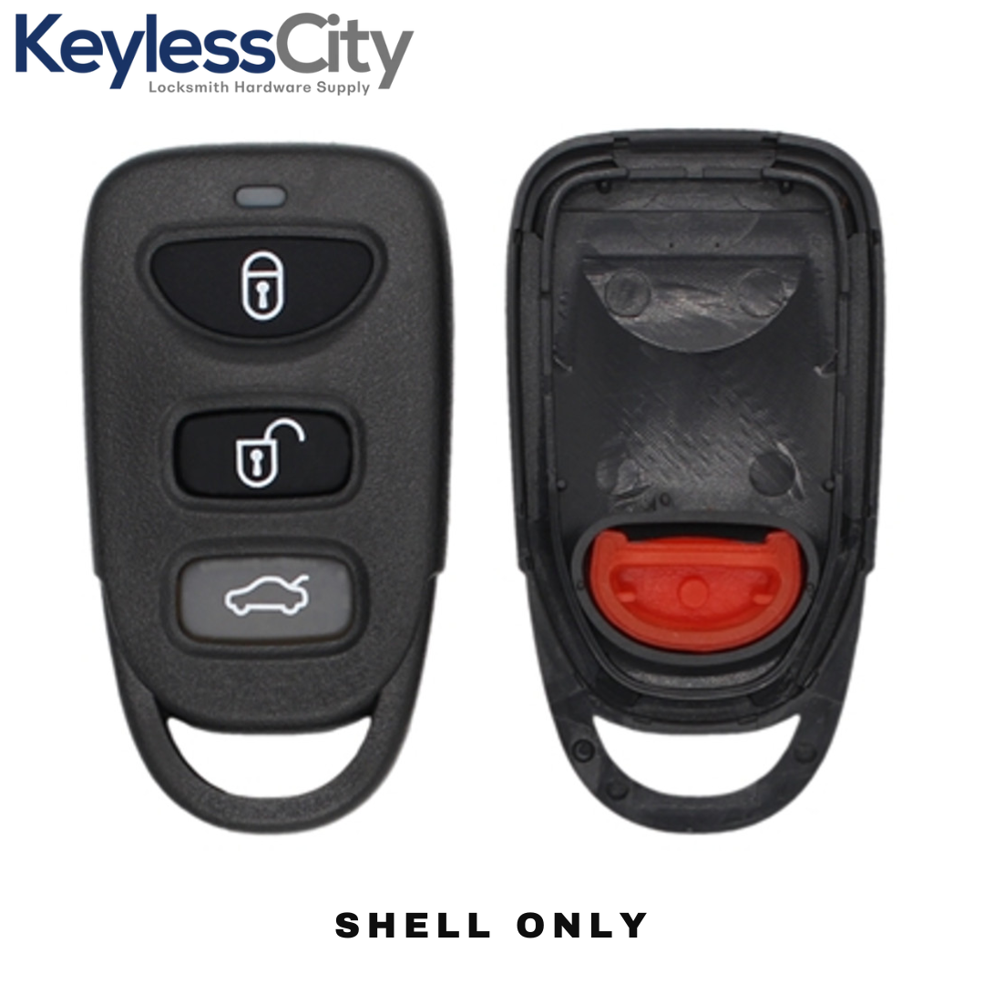 2006-2016 Hyundai Kia / 4-Button Keyless Entry Remote SHELL / OSLOKA-310T (AFTERMARKET)