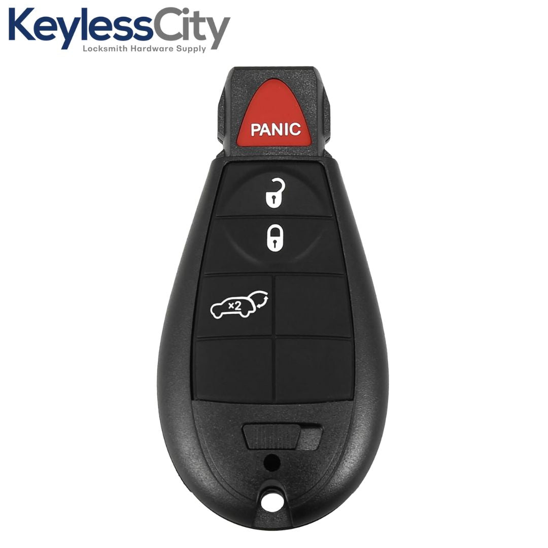 2014-2019 Jeep Cherokee / 4-Button Fobik Key w/ Hatch / GQ4-53T (AFTERMARKET)