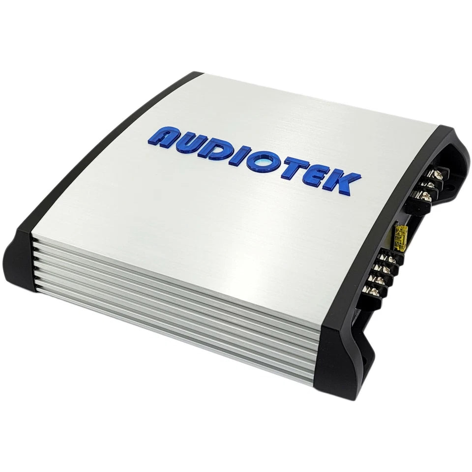 Audiotek AT-1800S Full Range1800 Watts MAX Power 2 Channel Stereo Car Amplifier