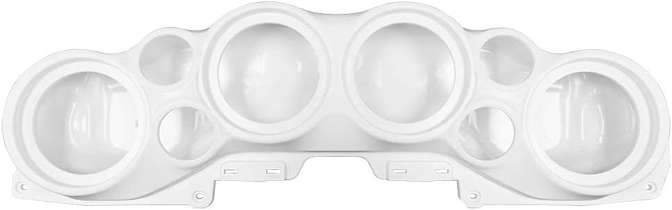 DS18 JL-SBAR White Jeep Wrangler Overhead Soundbar for JL 2007-2021 Will Accommodate 4 x 8-inch Speakers, 4 x 1.75-inch Tweeters, (White)