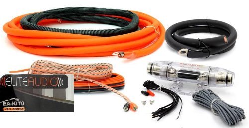 ELITE AUDIO EA-KIT0 0 Gauge Complete Pro Series Amplifier Installation Kit