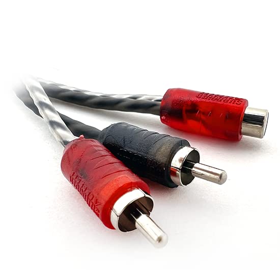 Sundown Audio SB2-Y 1 Female 2 Male Y Jack Twisted Wire RCA