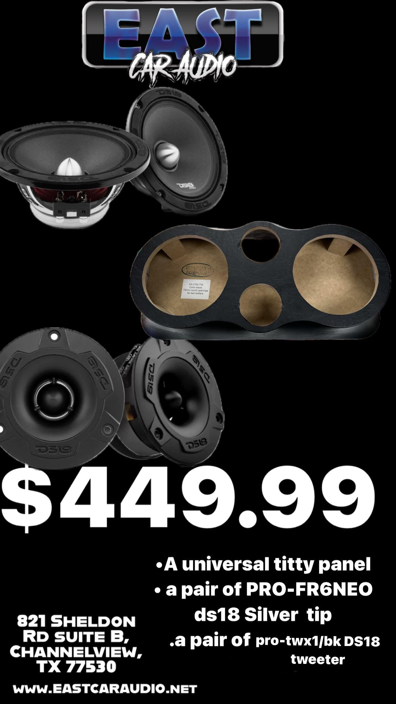 Titty Panel for OBS, Chevy silverado, GMC Sierra, Ford F-150 F-250, Dodge Ram single cab trucks