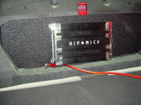 2013 and up Chevy Camaro Poly Trunk Sub Box