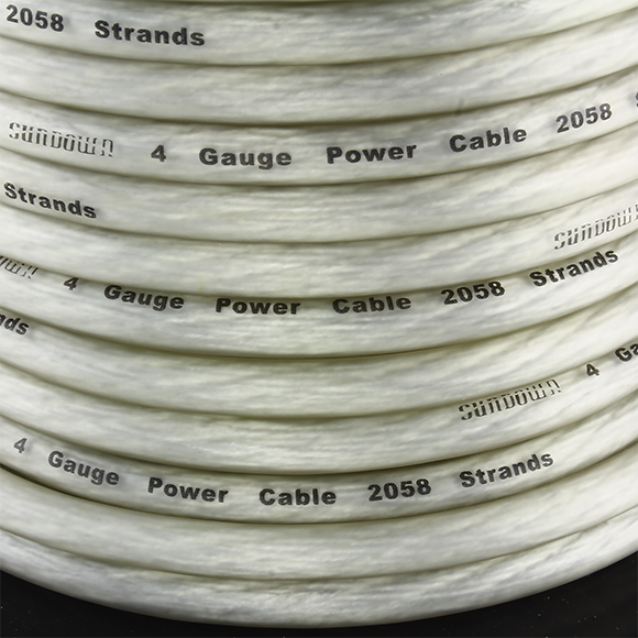Sundown Audio 4 AWG Power Cable (100FT)