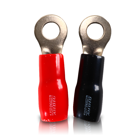 Sundown Audio 1/0, 4, & 8 AWG Ring Terminals (20 pcs)