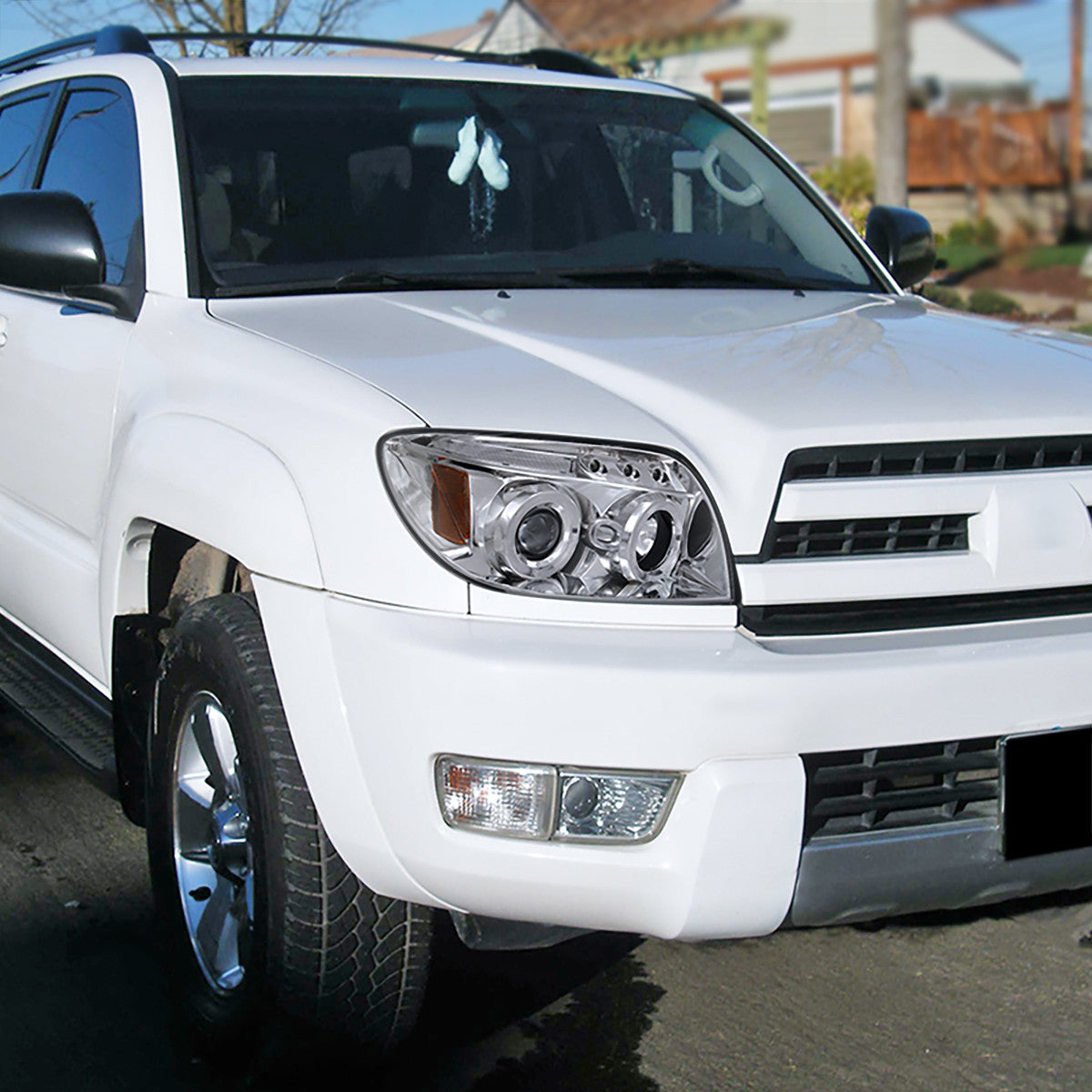 Spec-D 03-05 4Runner Dual Halo Projector Headlights Chrome