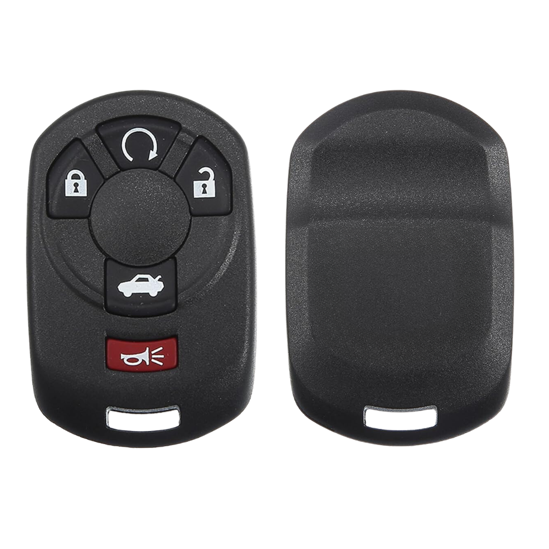 2005-2007 Cadillac STS / 5-Button Keyless Entry Remote SHELL / M3N65981403 (AFTERMARKET)