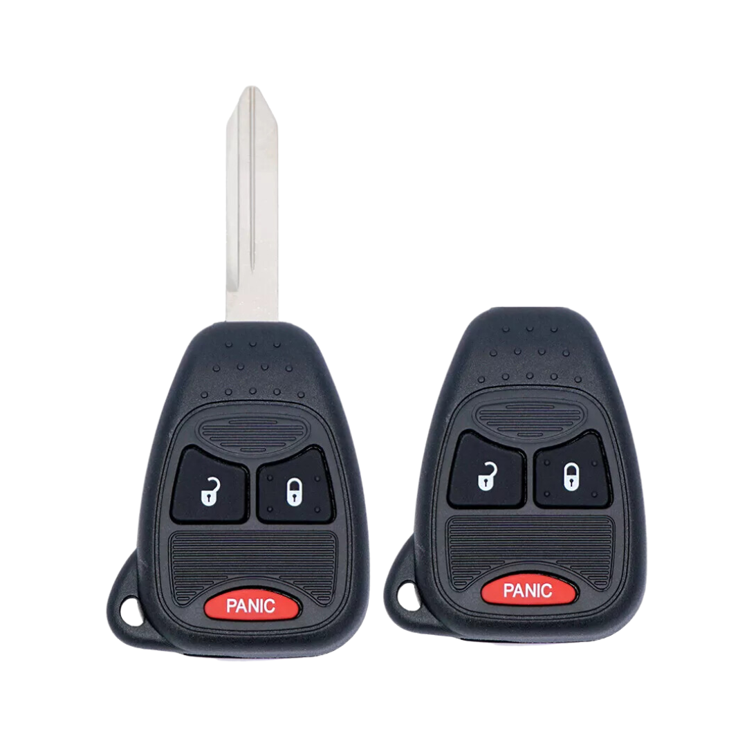 2004-2007 Chrysler / Dodge / Jeep / 3-Button Smart Key SHELL For M3N5WY72XX (AFTERMARKET)