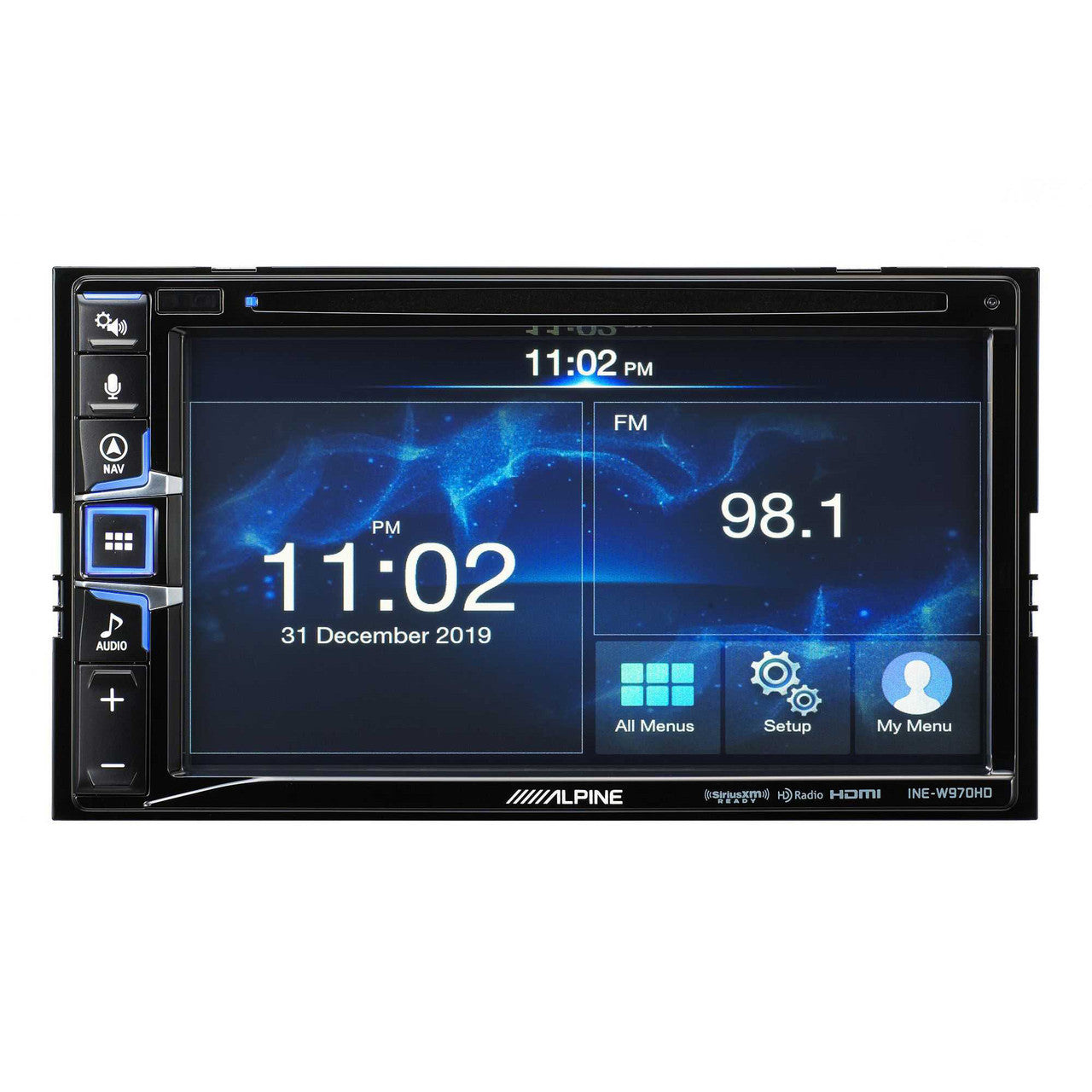Alpine Bundle - INE-W970HD 6.5-Inch Nav Receiver with PAC RPK4-HD1101 2003-07 Honda Accord Installation Kit