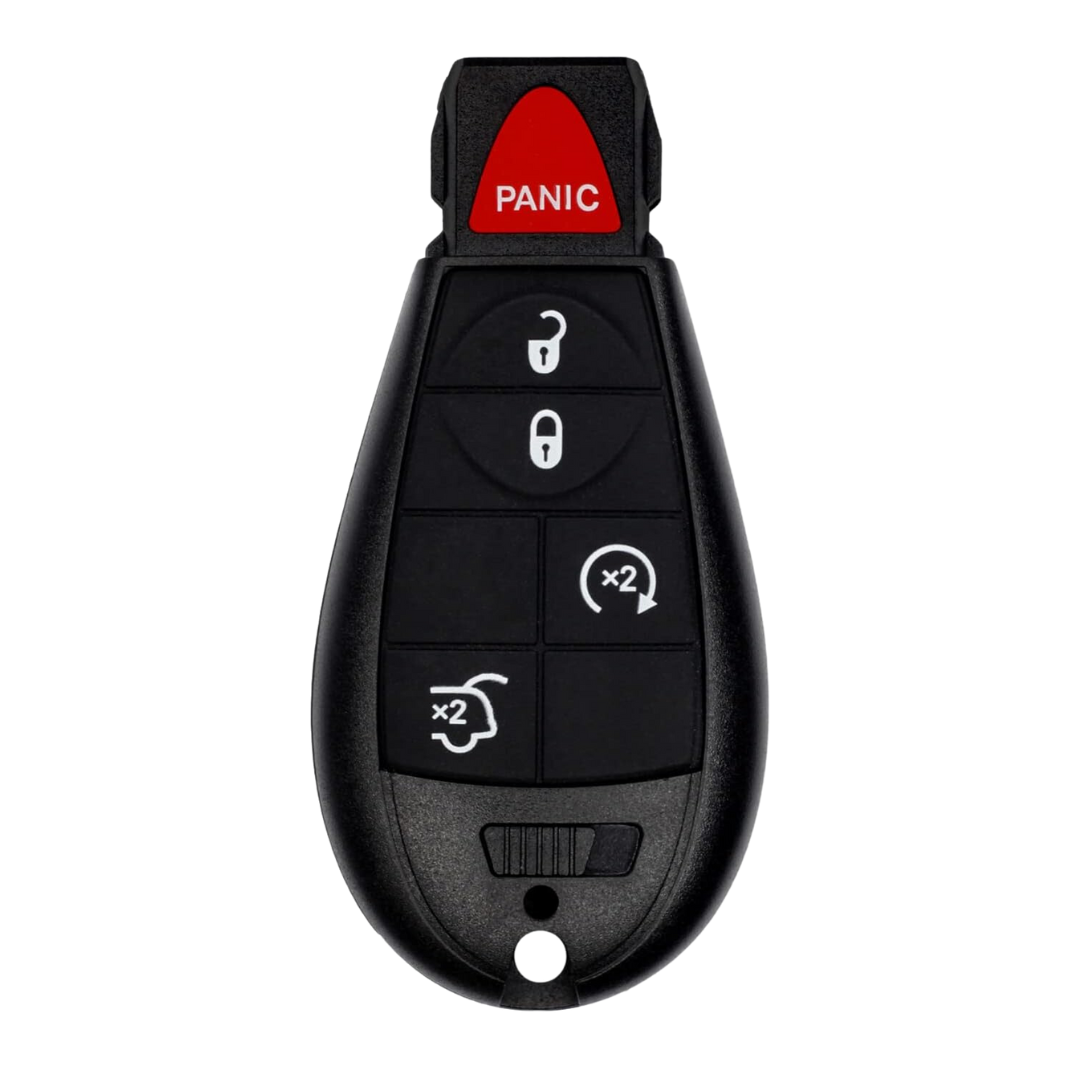 2009-2013 Jeep Grand Cherokee / 5-Button Fobik Key / PN: 05026453AI / IYZ-C01C / Keyless Go Fobik