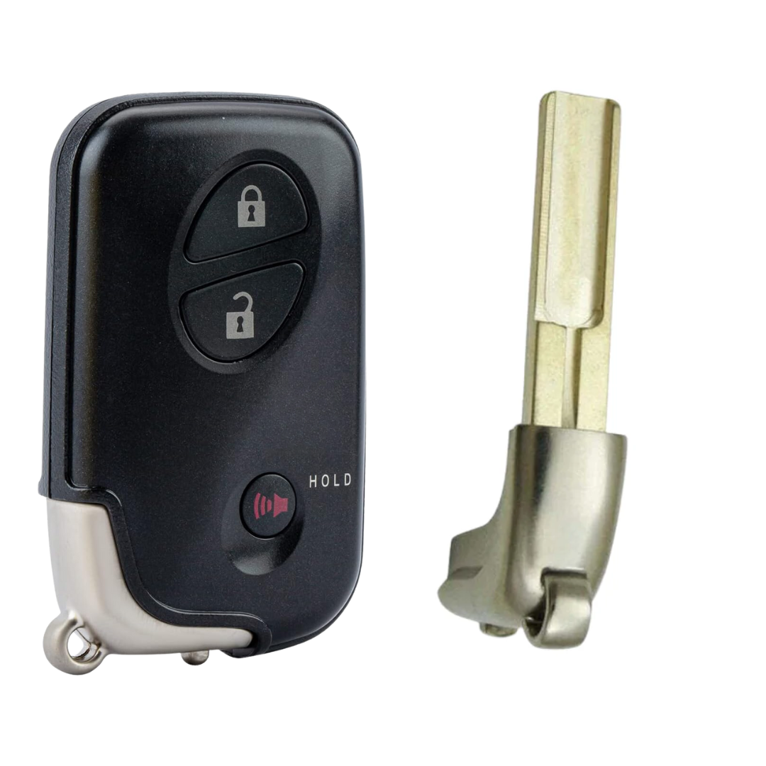 2006-2012 Lexus / 3-Button Remote Smart Key SHELL / HYQ14AAB HYQ14ACX HYQ14AAF (AFTERMARKET)