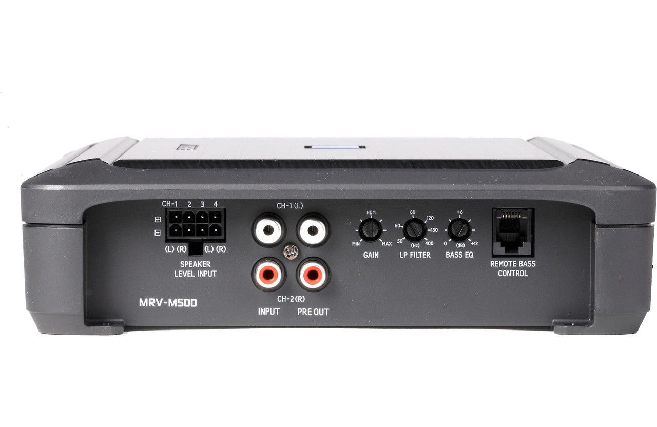 Alpine SBV-10-WRA 10-Inch Subwoofer for 2007-2018 Jeep Wrangler with MRV-M500 Amplifier, wire kit and bass knob