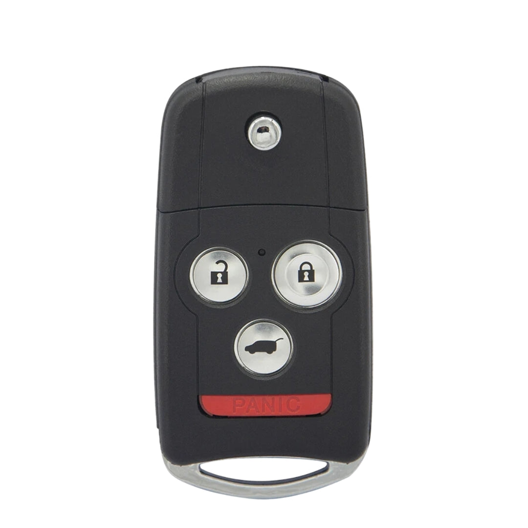 2007-2013 Acura MDX RDX / 4-Button Flip Key / PN: 35111-STX-326 / N5F0602A1A (AFTERMARKET)
