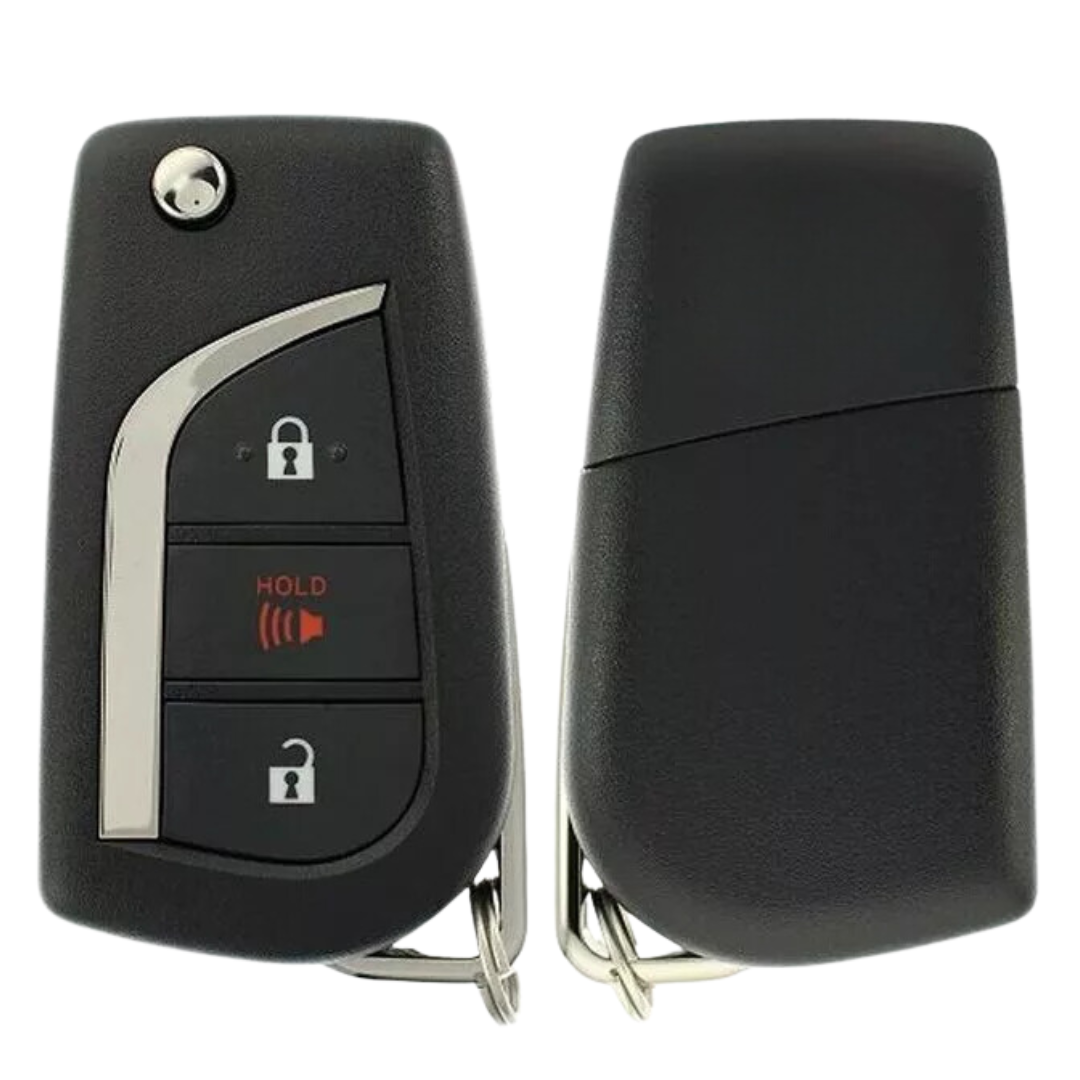 2008 - 2012 Toyota / 3-Button Flip Key NEW STYLE / GQ4-29T (4D67  Chip) (AFTERMARKET)