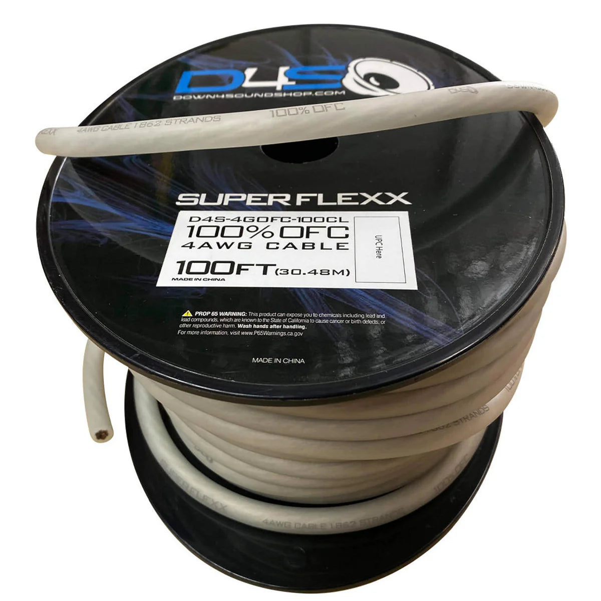 Down4Sound 100FT 4G Tinned OFC Wire