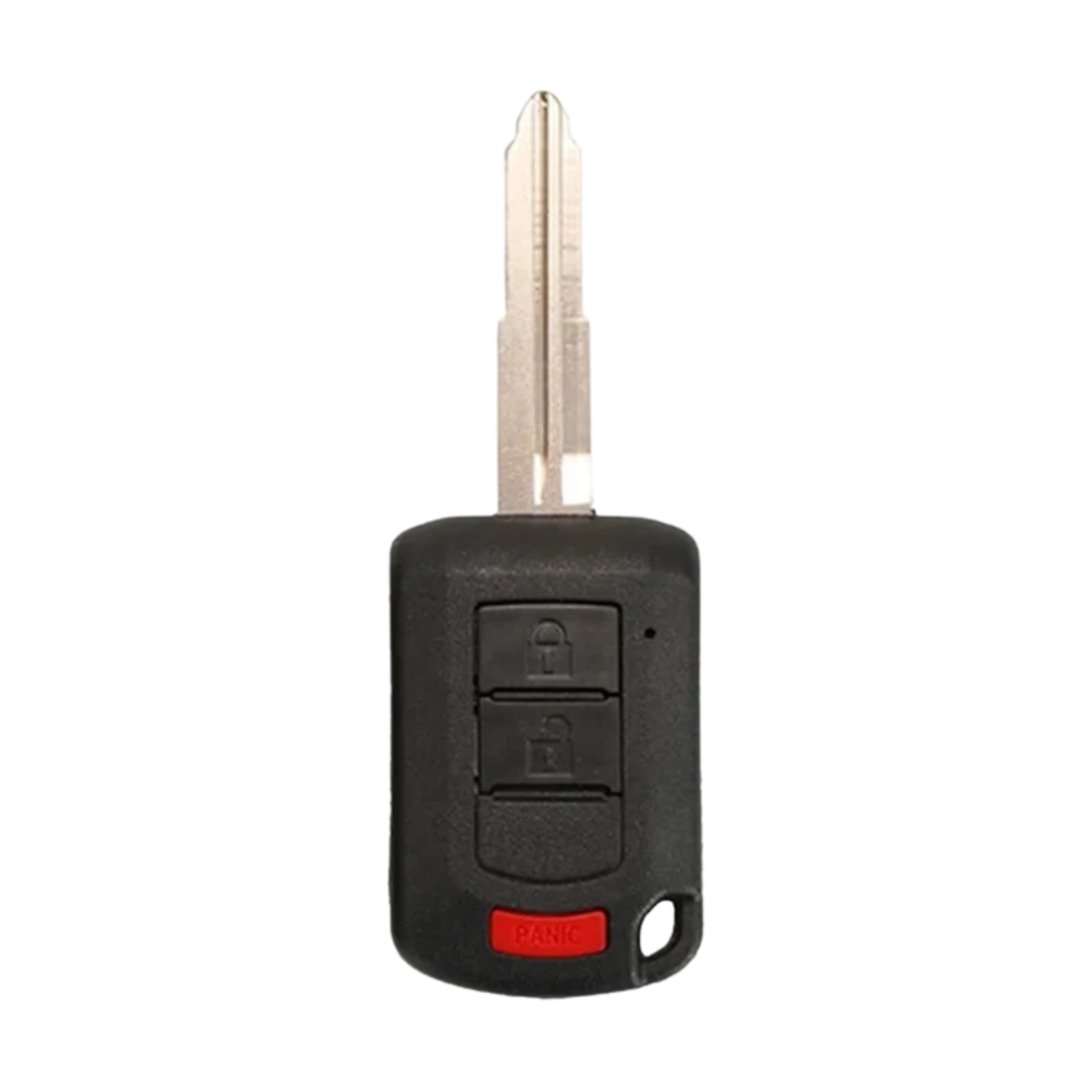 2016-2018 Mitsubishi / 3-Button Remote Head Key Shell / MIT3 / OUCJ166N