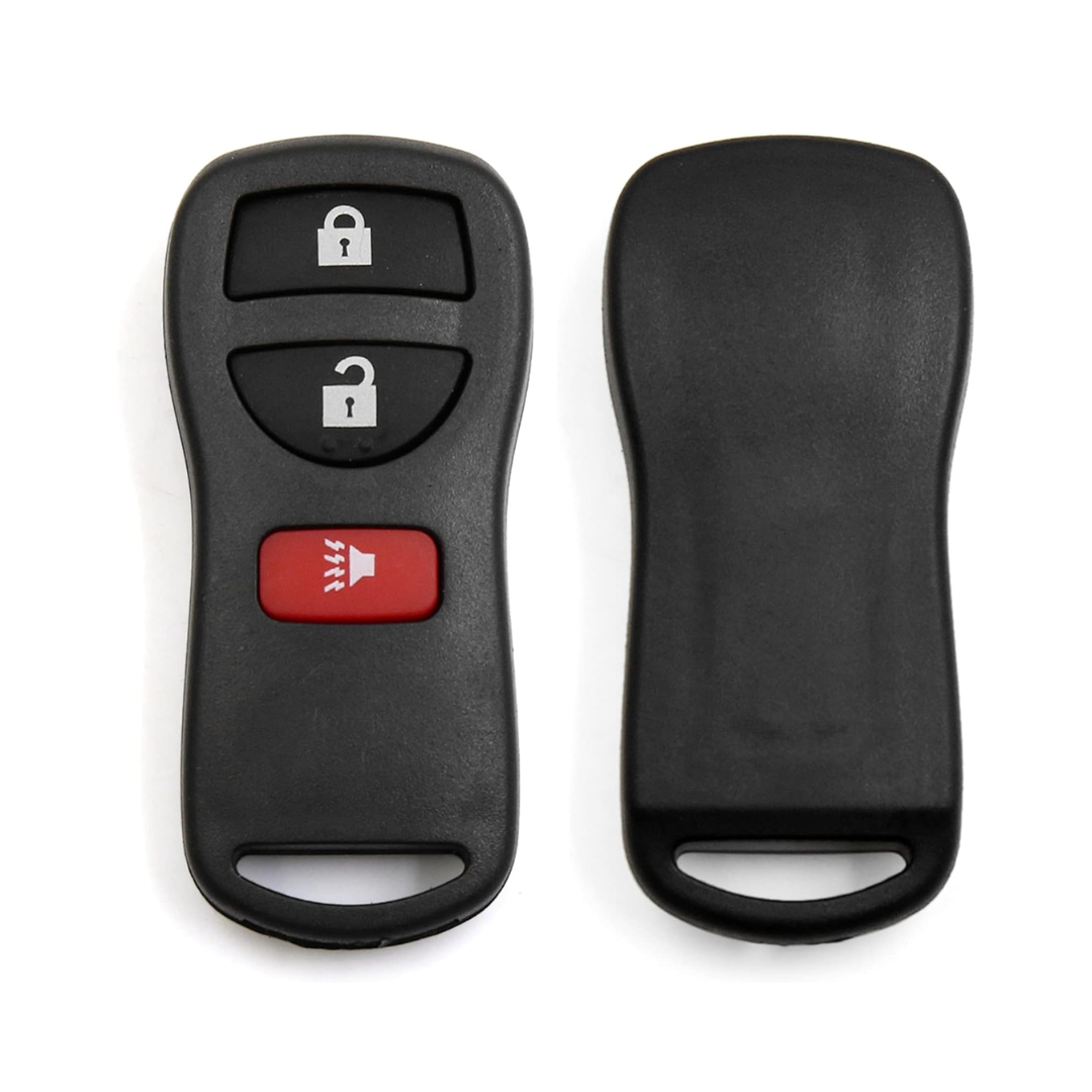2005-2018 Nissan Keyless Entry Remote SHELL For CWTWB1U821 - Black (AFTERMARKET)