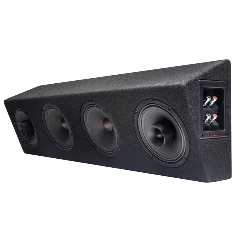 600W RMS Dual 2-Ohm LE-VO-MX206.4 Voice Optimized 6.5