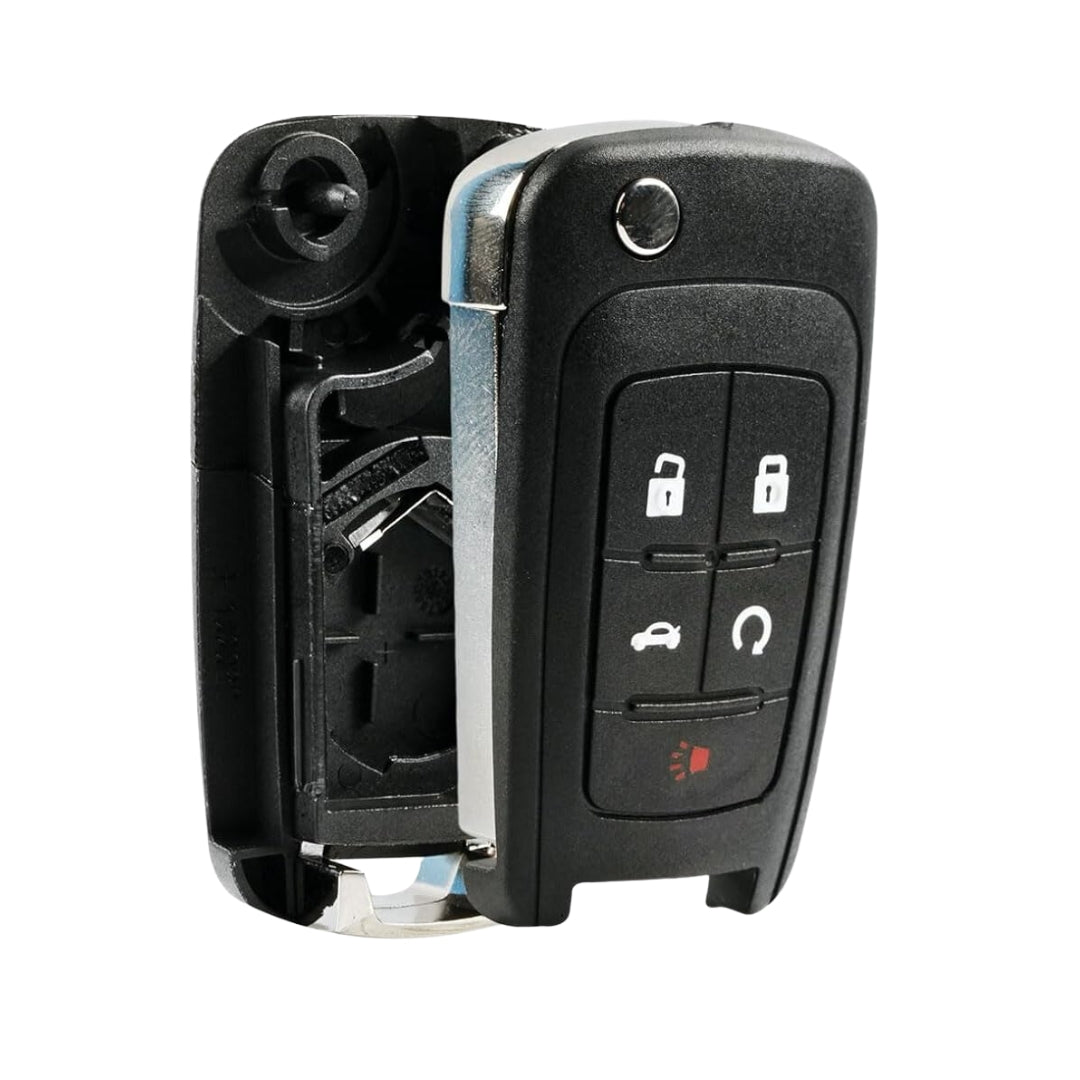 2010-2019 GM / 5-Button Flip Blade Key SHELL For OHT01060512