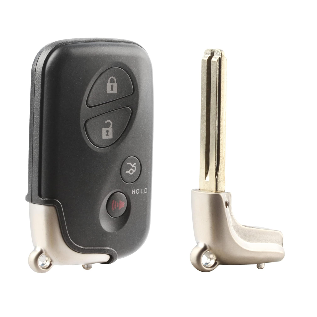 2006-2012 Lexus / 4-Button Remote Smart Key SHELL / HYQ14AAB HYQ14ACX HYQ14AAF (AFTERMARKET)