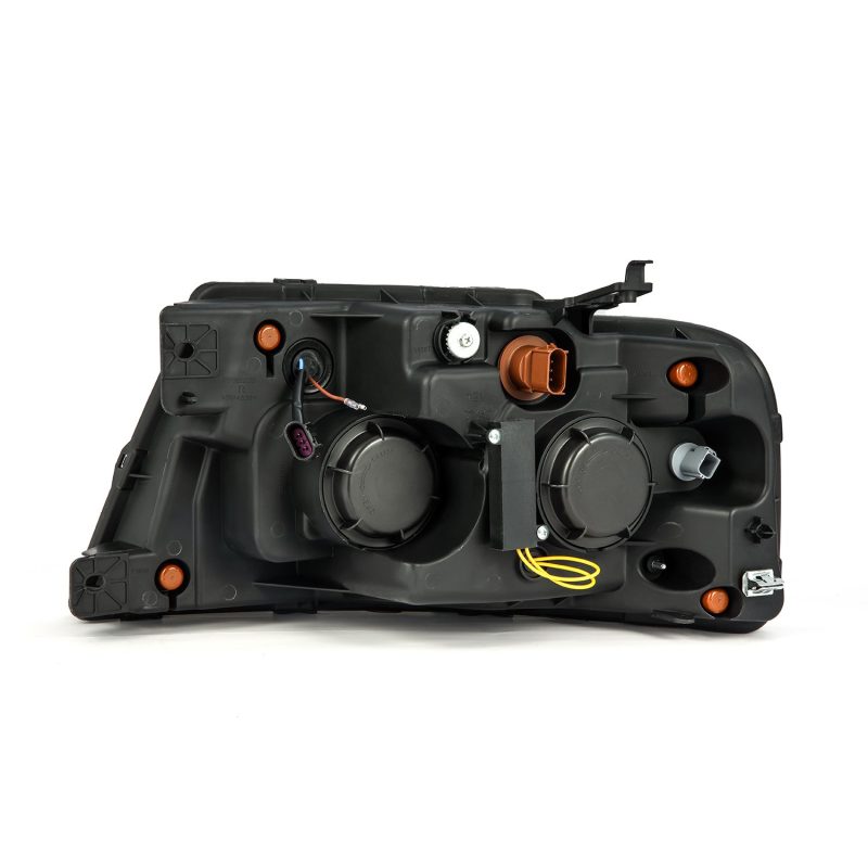 AlphaRex 04-08 Ford F150 / 06-08 Lincoln Mark LT NOVA-Series LED Projector Headlights Black