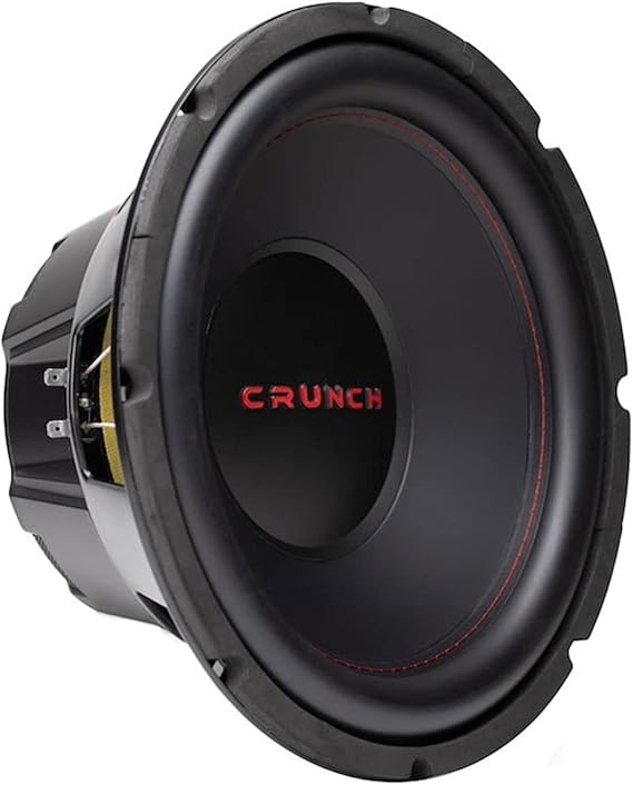 Crunch CRW12D4 CRW Series 12-Inch 800-Watt Dual-Voice-Coil Dual-4-Ohm Subwoofer
