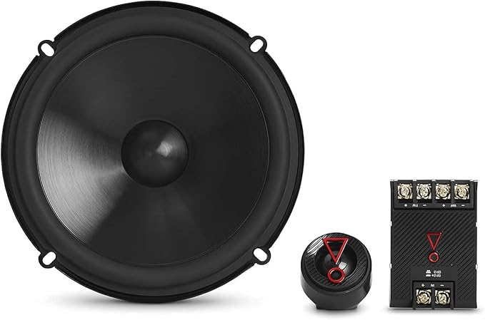JBL Stage3 607C 2-Way Component Car Speakers Set - 250 Watt JBL Pro Sound Car Audio Components System with 6.5 inch Speaker and separate Tweeter