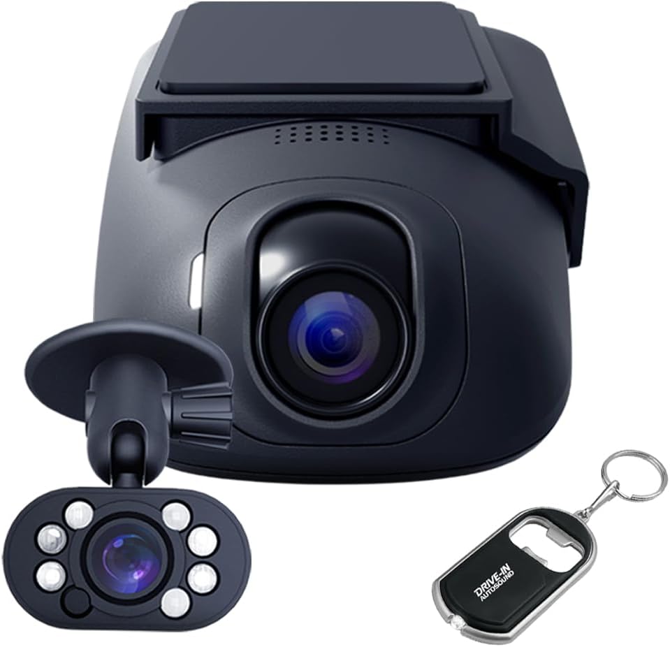DroneMobile XC-LTE High-Resolution (1440p) XC Dash Camera with XC-IR1 Internal Camera