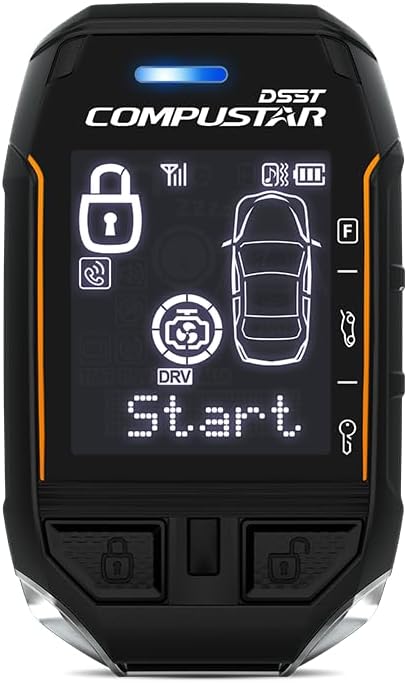 Compustar 2WSSR-T11 2 Way LCD DSS Replacement Remote Transmitter 3 Mile Range