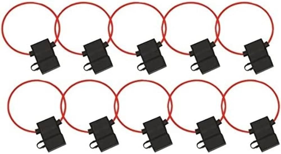 MAXIFH-10 Maxi Fuse Holders With Cover 8 Gauge - Package of 10
