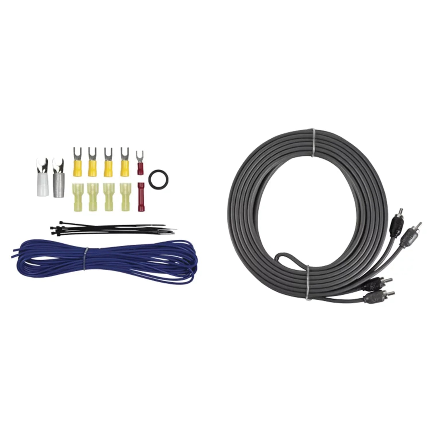 T-Spec V8-AK8 v8 8 AWG Amp Kit - 600 W with RCA Cable
