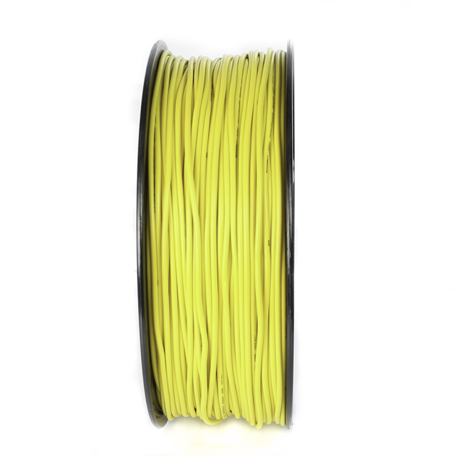 The Install Bay PWYL18500 Yellow 18 Gauge 500' Feet Stranded Primary Wire Cable