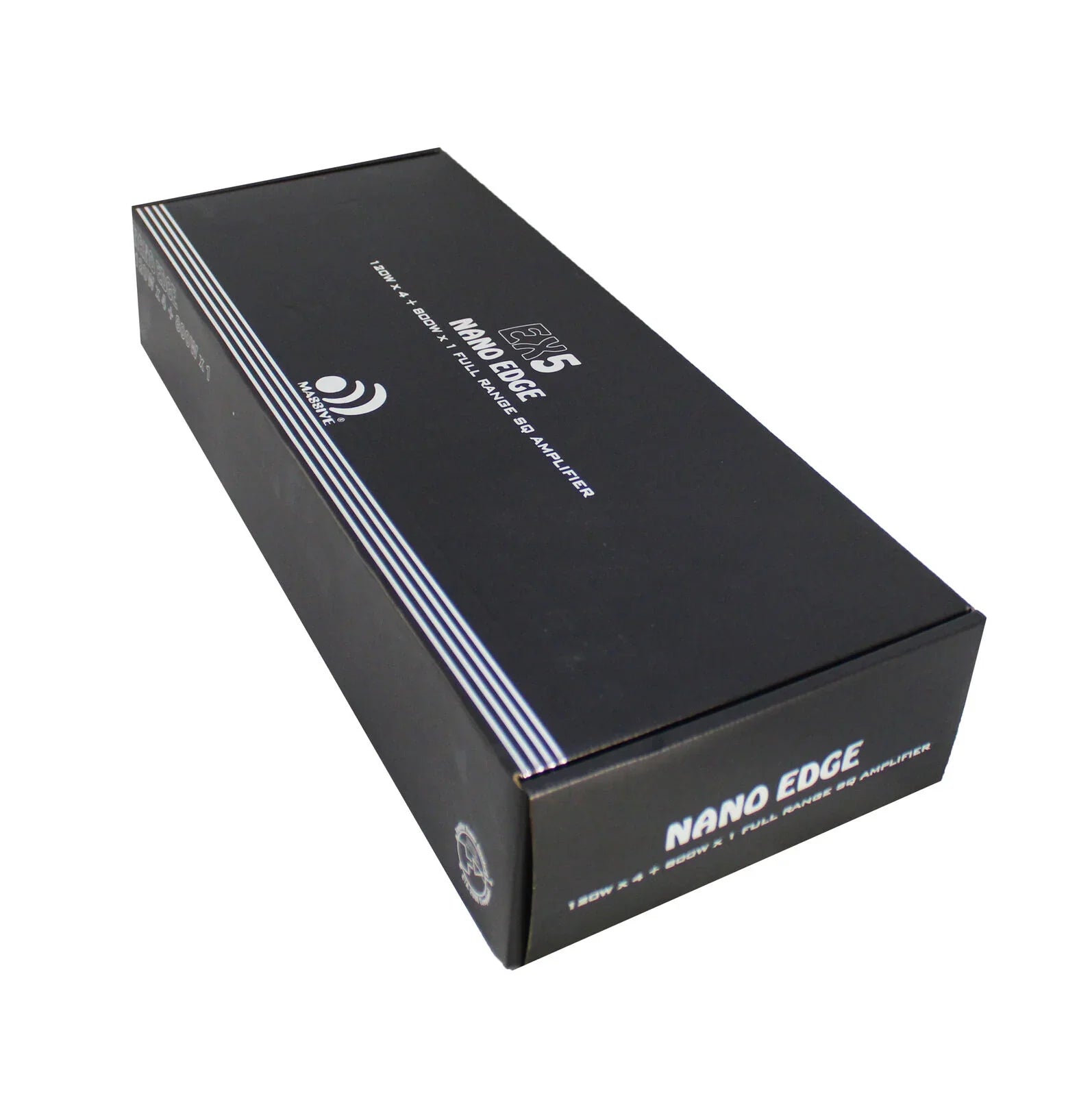 MASSIVE AUDIO NANO EDGE 5 CHANNEL AMPLIFIER 2500 WATT HYBRID FULL RANGE EX5