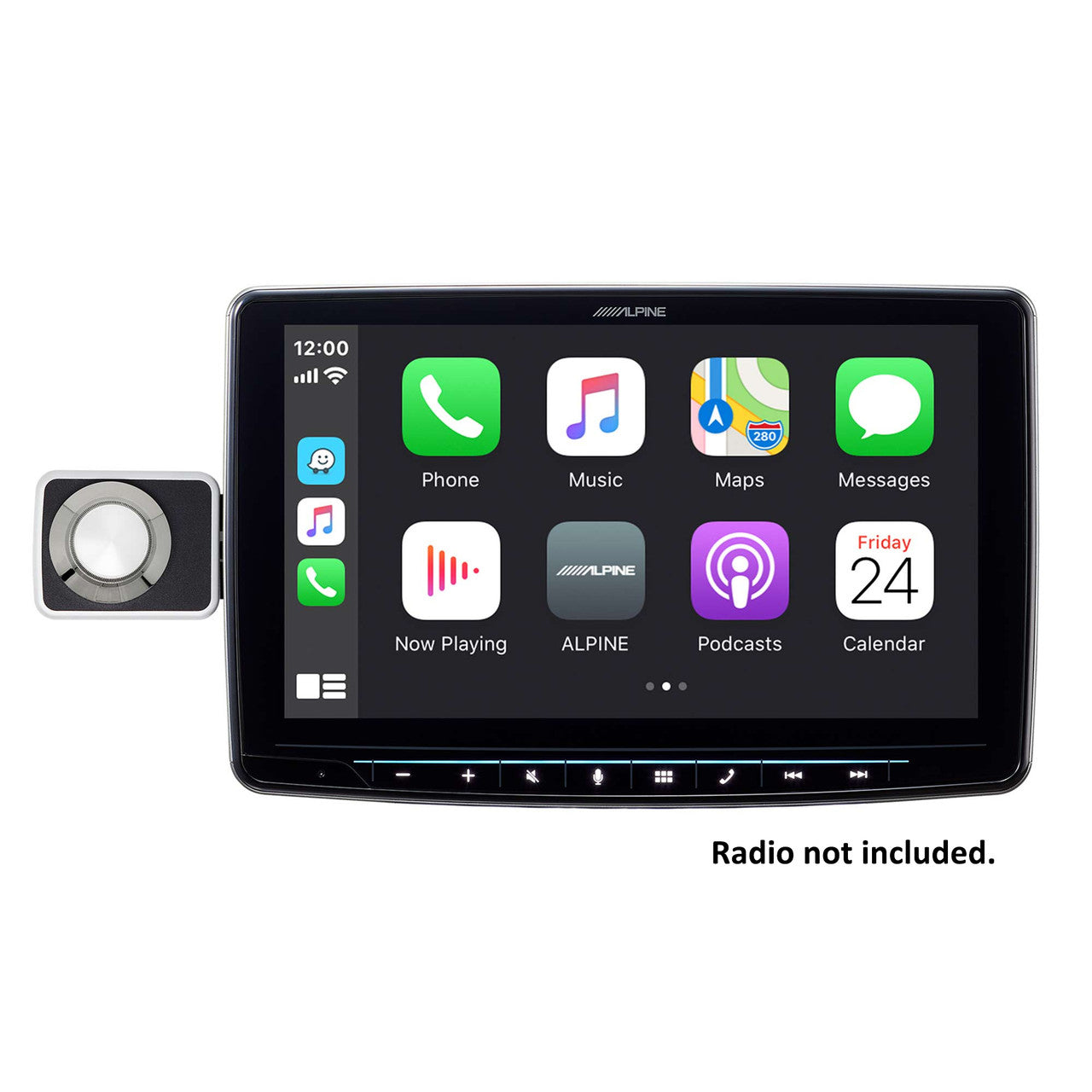Alpine RUX-H01 Remote Bass Knob for the Alpine Halo Display