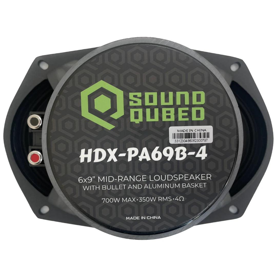 Soundqubed HDX Series Pro Audio 6x9