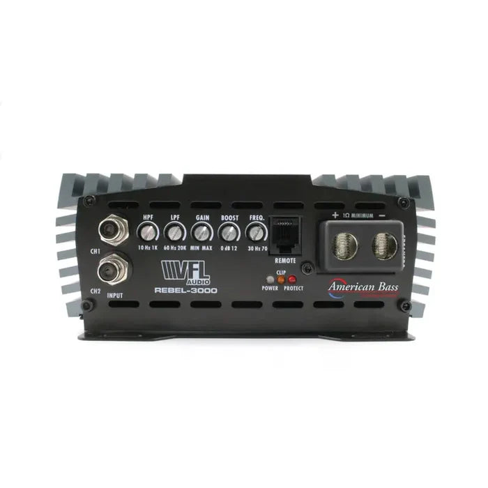 American Bass VFL REBEL 3000.1 3000W RMS Monoblock Amplifier