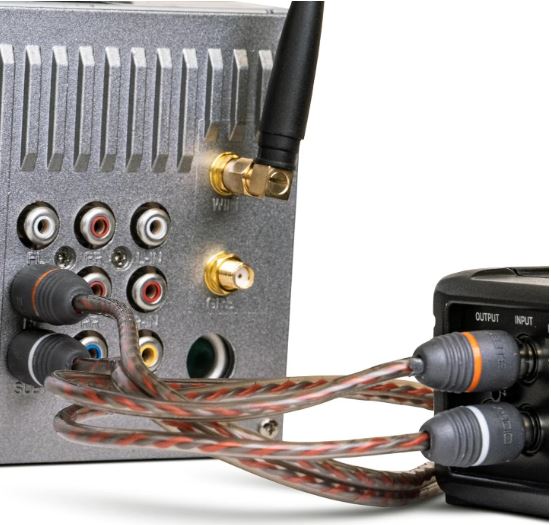 Elite Audio EA-RCA3 Standard 2-Ch RCA Cable - 3ft. Male to Male Twisted Wire Pair with Noise Reduction