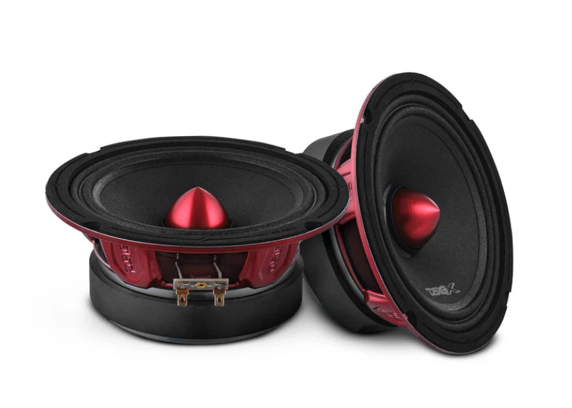 DS18 Car Audio Bundle – SS-SSTT265-3-VINYL Panel for Standard Cab Trucks + DS18 Pair PRO-X6.4BM Midrange Speakers & PRO-TW1X/BK Tweeters | Pro Audio Package