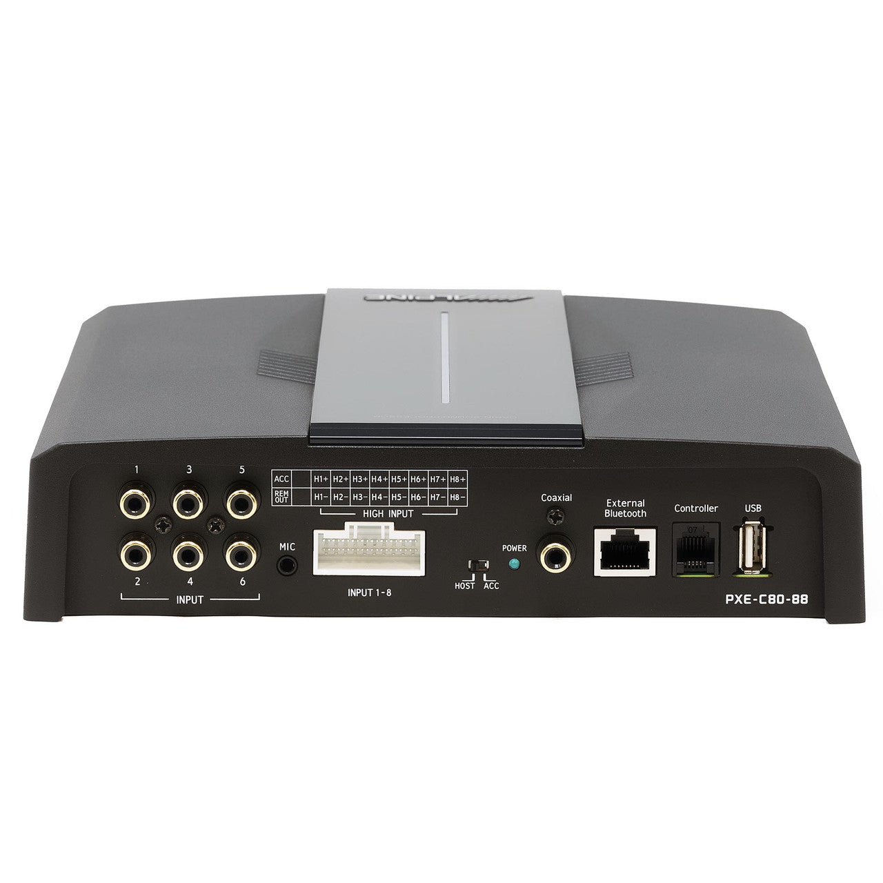 Alpine PXE-C80-88 OPTIM8 8-Channel Hi-Res Digital Sound Processor Amplifier - 50W x 6 @ 2Ω + 300W x 2 @ 2Ω
