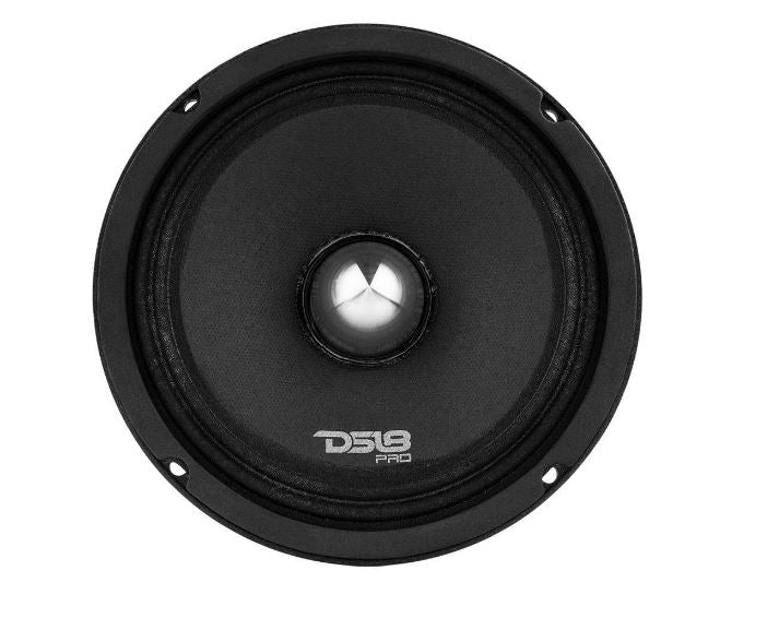 DS18 Car Audio Bundle – Universal SS-SSTT265-3 Vinyl Tiddy-Panel with 2× DS18 PRO-FR6NEO 6.5