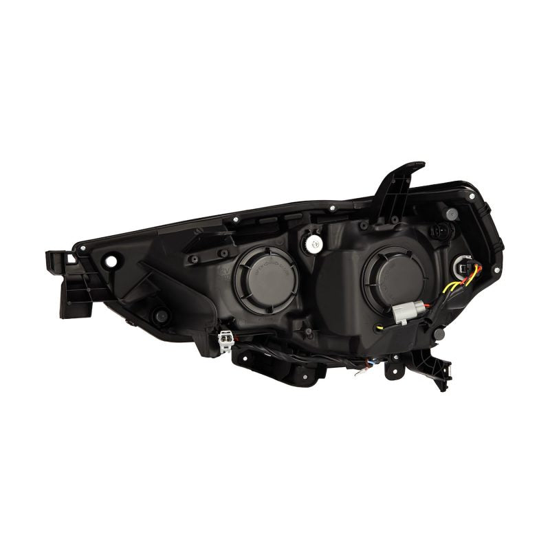 AlphaRex 14-20 Toyota 4Runner MK II PRO-Series Halogen Projector Headlights Alpha-Black