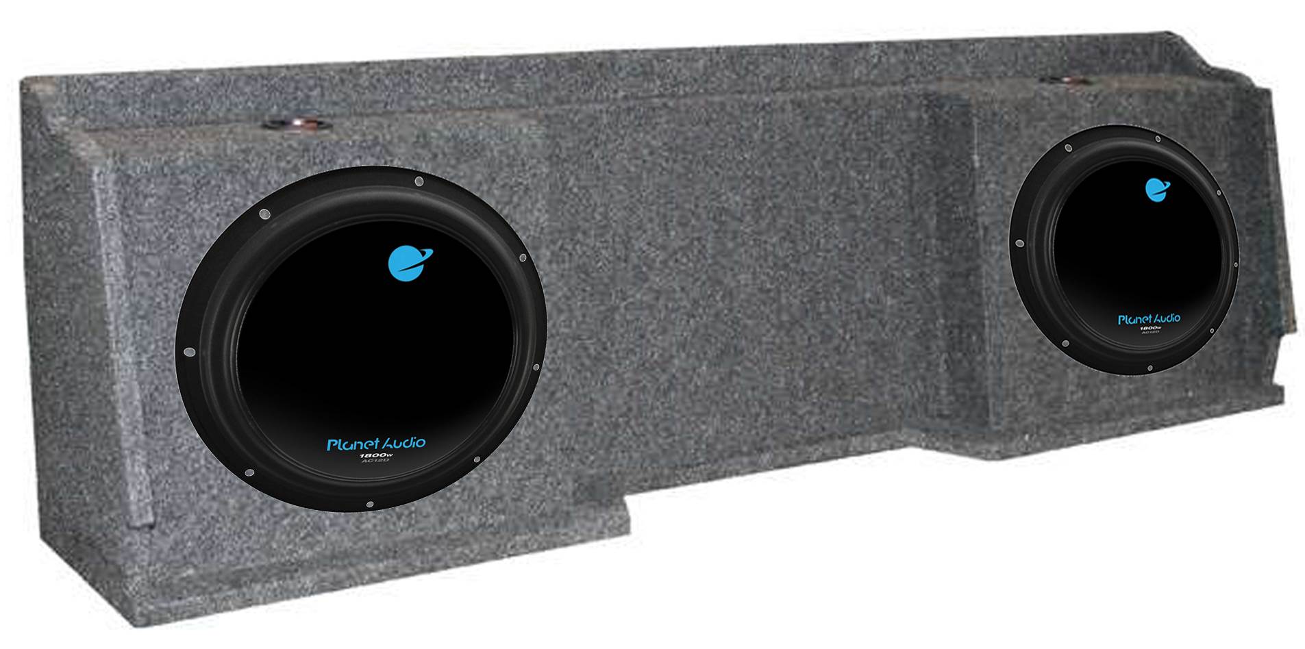 2) Planet Audio AC12D 12