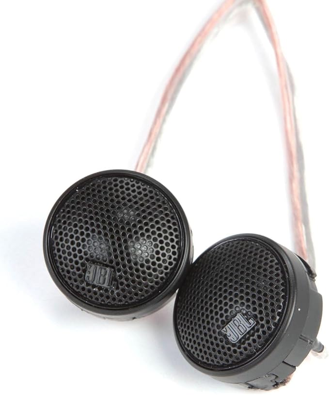JBL Stadium 192T Tweeter Car Speaker Boxes - 3/4 Inch Precision Tweeter Car Speaker by Harman Kardon (1 Pair) 150 Watt - Black