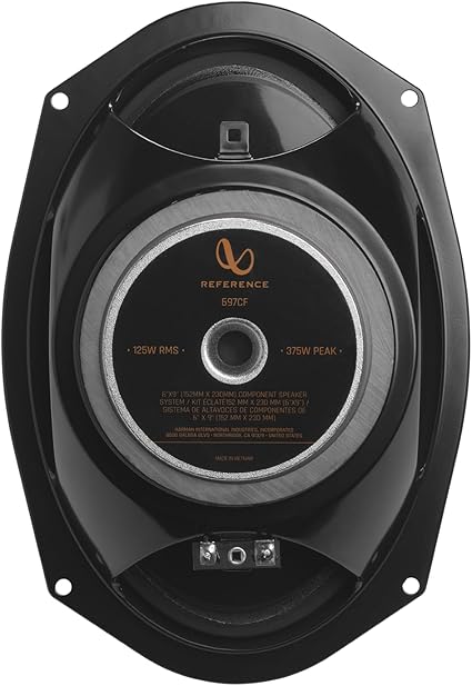 Infinity REF697CF Reference Series 6”x9” Two-Way Component System W/Crossover