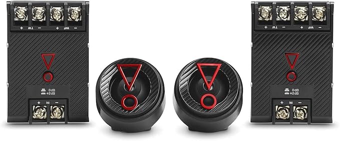 JBL Stage3 607C 2-Way Component Car Speakers Set - 250 Watt JBL Pro Sound Car Audio Components System with 6.5 inch Speaker and separate Tweeter