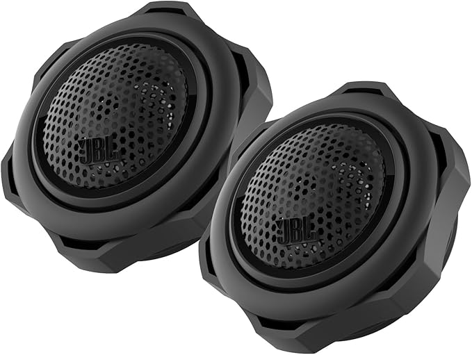 JBL Stadium 192T Tweeter Car Speaker Boxes - 3/4 Inch Precision Tweeter Car Speaker by Harman Kardon (1 Pair) 150 Watt - Black