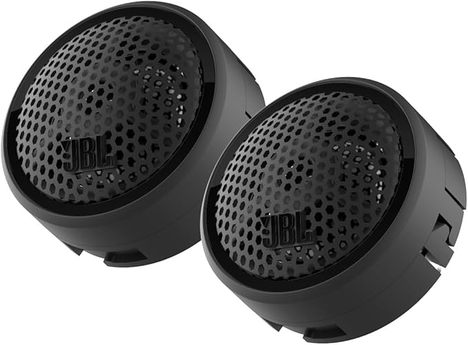 JBL Stadium 192T Tweeter Car Speaker Boxes - 3/4 Inch Precision Tweeter Car Speaker by Harman Kardon (1 Pair) 150 Watt - Black